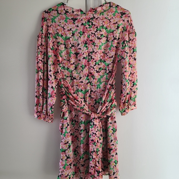 Zara pink floral dress - Picture 2 of 3